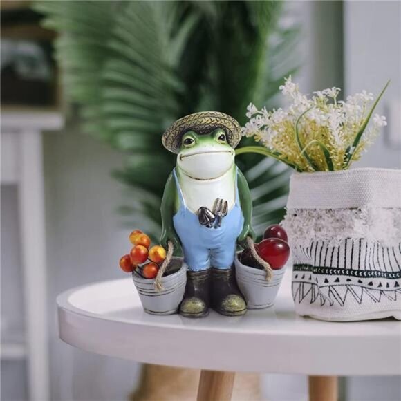 Frogs Garden Statue for Yard,‎ Garden, Indoor Outdoor Decoration - Picture 3 of 7